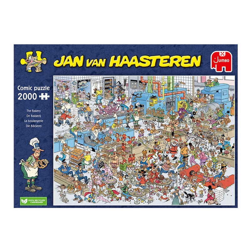Load image into Gallery viewer, Jumbo jan van haasteren legpuzzel - de bakkerij, 2000st.