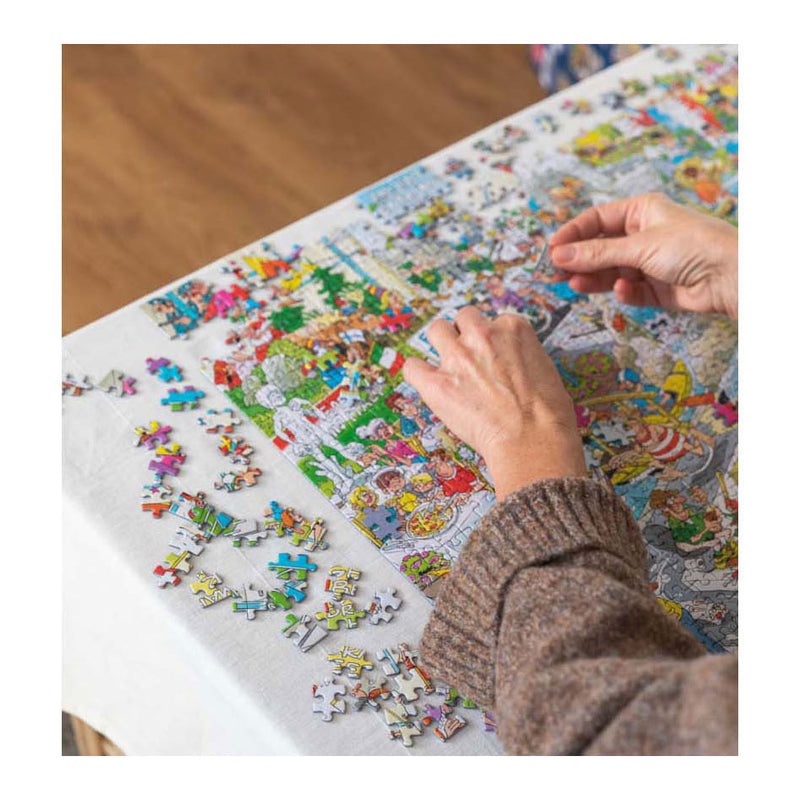 Load image into Gallery viewer, Jan van haasteren legpuzzel - winterspelen, 1000st.