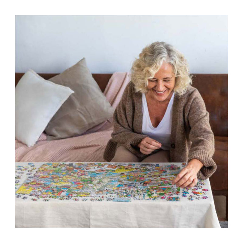 Load image into Gallery viewer, Jan van haasteren legpuzzel - winterspelen, 1000st.