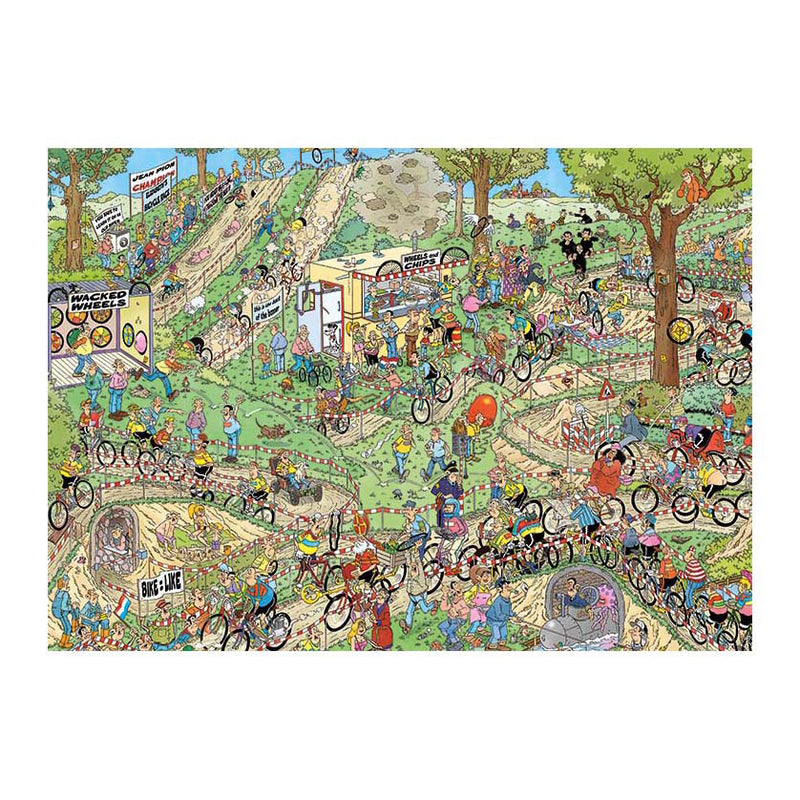 Load image into Gallery viewer, Jumbo jan van haasteren legpuzzel - veldrijden, 1000st.