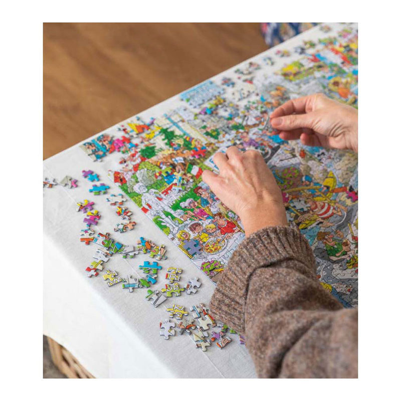 Load image into Gallery viewer, Jumbo jan van haasteren legpuzzel - veldrijden, 1000st.