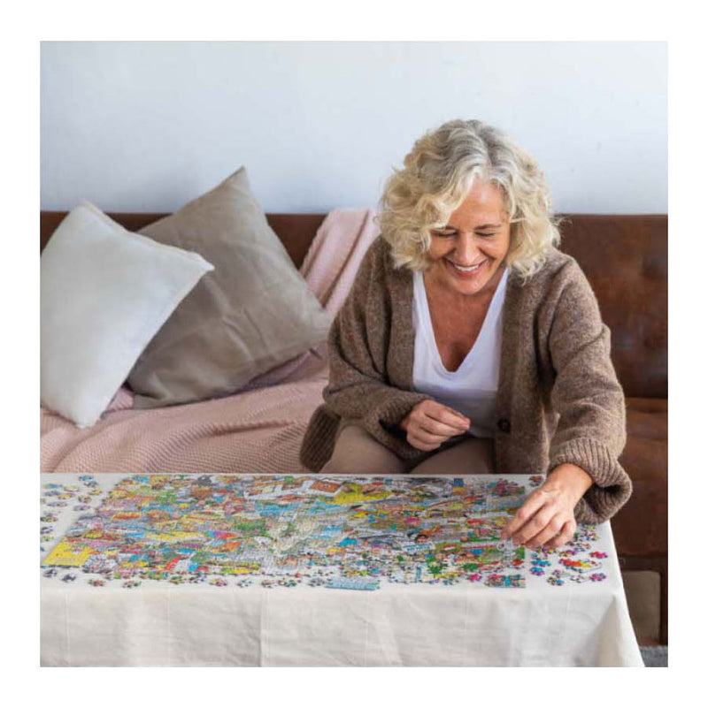 Load image into Gallery viewer, Jumbo jan van haasteren legpuzzel - veldrijden, 1000st.