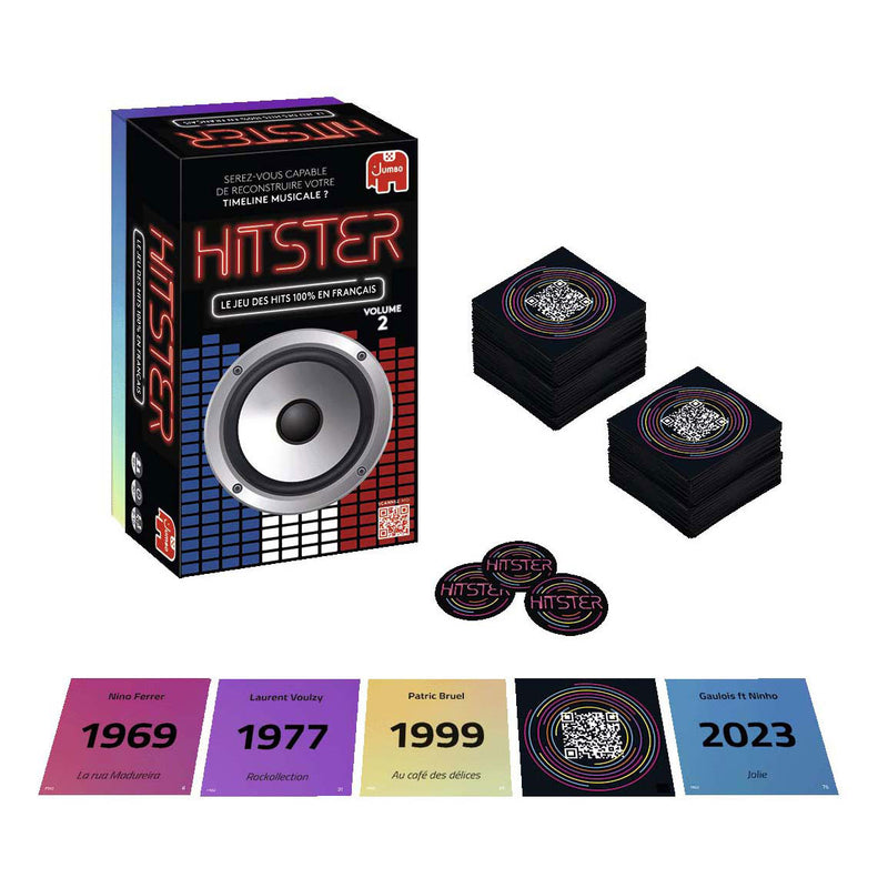 Afbeelding laden in galerijviewer, Hitster jumbo 100% chansons francaises (franstalig)