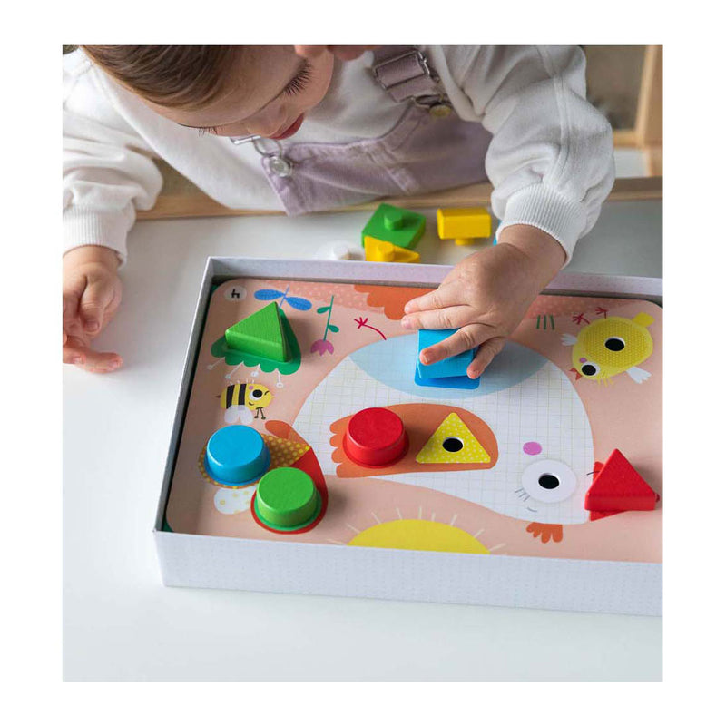 Afbeelding laden in galerijviewer, Goula jumbo - baby shapes het vormenspel
