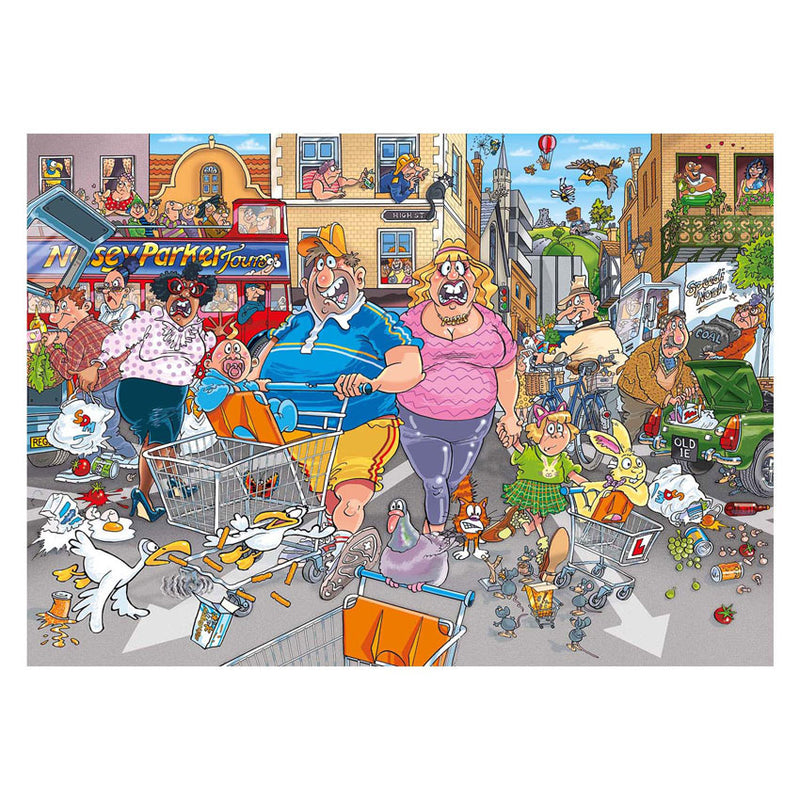 Load image into Gallery viewer, Jumbo wasgij original 46 legpuzzel - buitenkansjes!, 1000st.