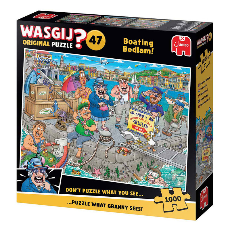 ギャラリービューアに画像をロードする, Wasgij original 47 legpuzzel - de boot in! - 1000st.