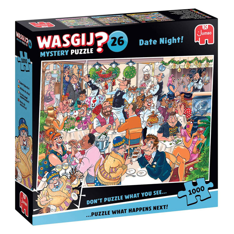 Load image into Gallery viewer, Jumbo wasgij mystery 26 legpuzzel - date night!, 1000st.