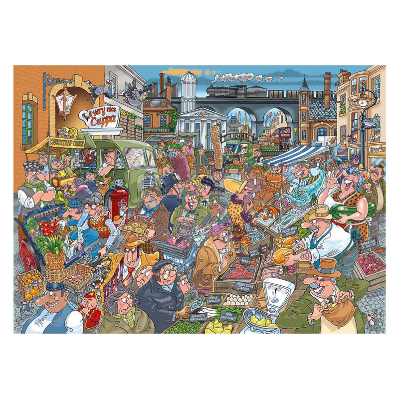 Load image into Gallery viewer, Jumbo wasgij destiny 26 legpuzzel - barstensvol bio!, 1000st.