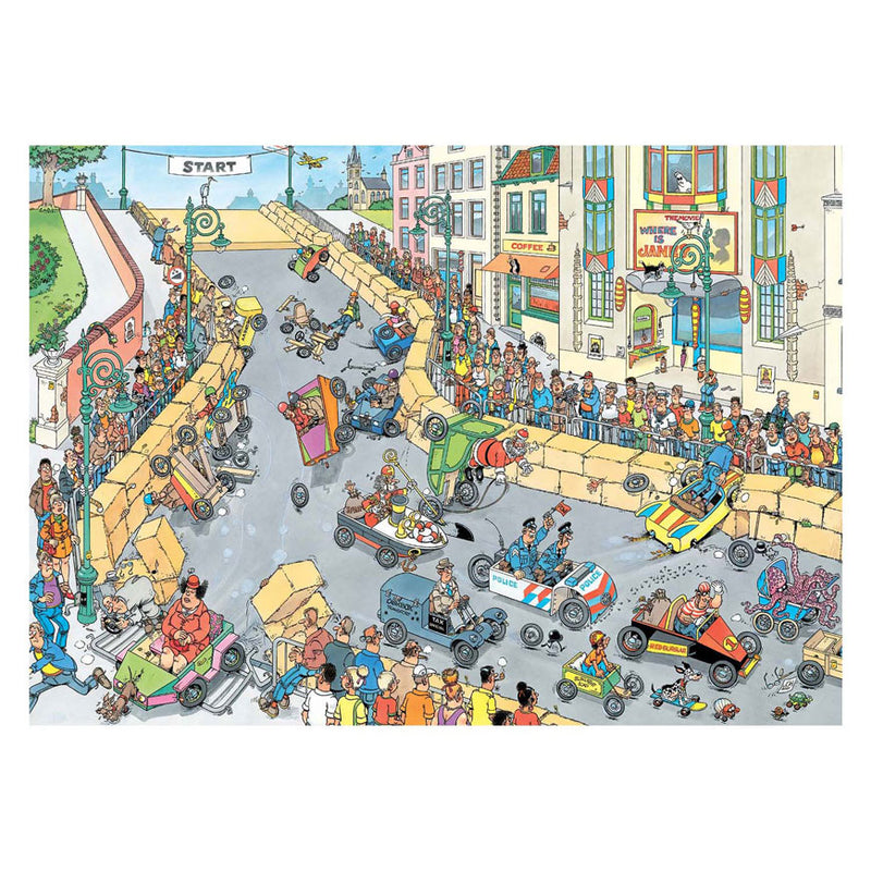 Afbeelding laden in galerijviewer, Jumbo jvh the soapbox race 1000pcs