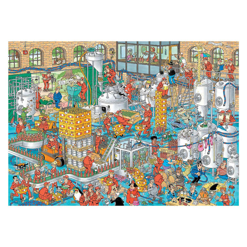 Load image into Gallery viewer, Jumbo jan van haasteren legpuzzel - de ambachtelijke brouwerij, 1000st.