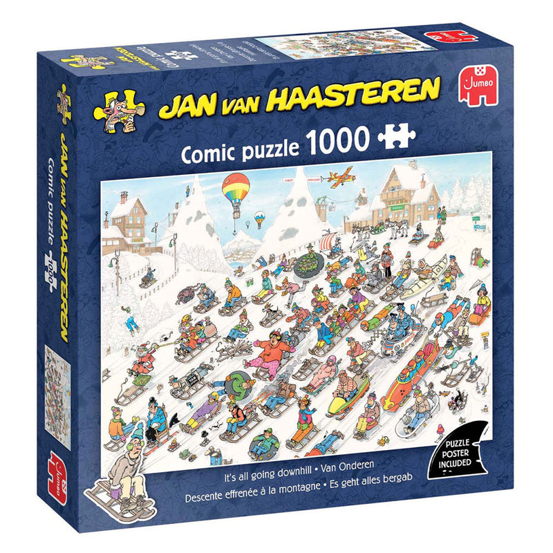 Load image into Gallery viewer, Jan van haasteren legpuzzel - van onderen!, 1000st.