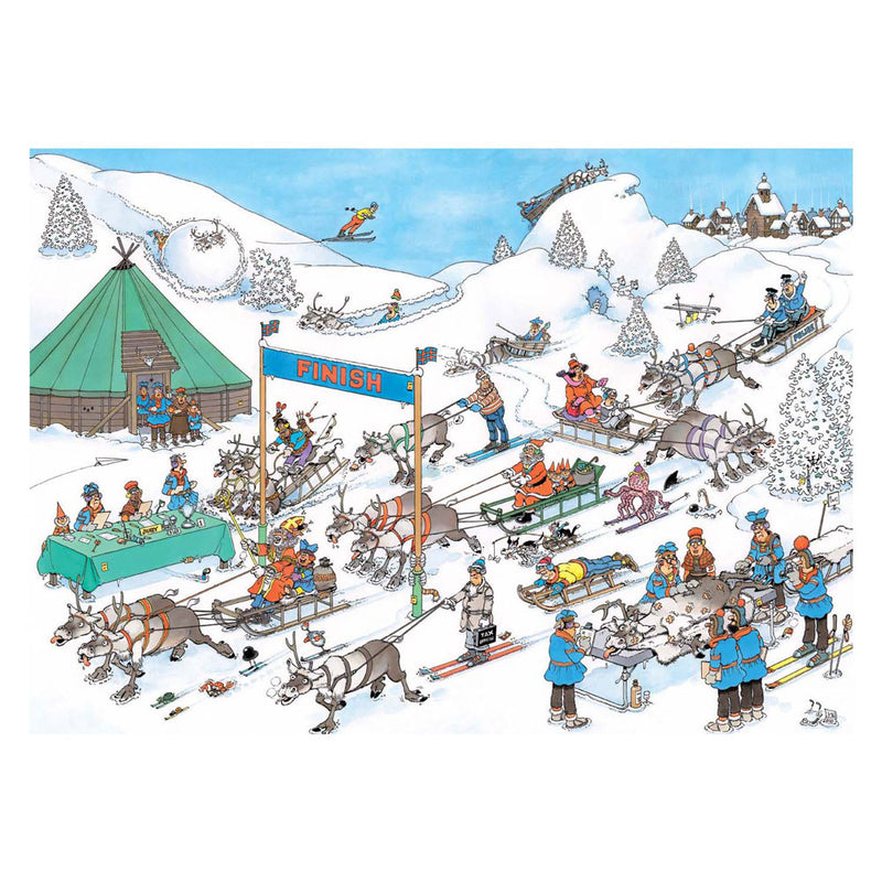 Load image into Gallery viewer, Jumbo jan van haasteren legpuzzel - race, 500st.