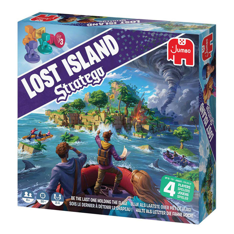 Afbeelding laden in galerijviewer, Stratego jumbo lost island bordspel