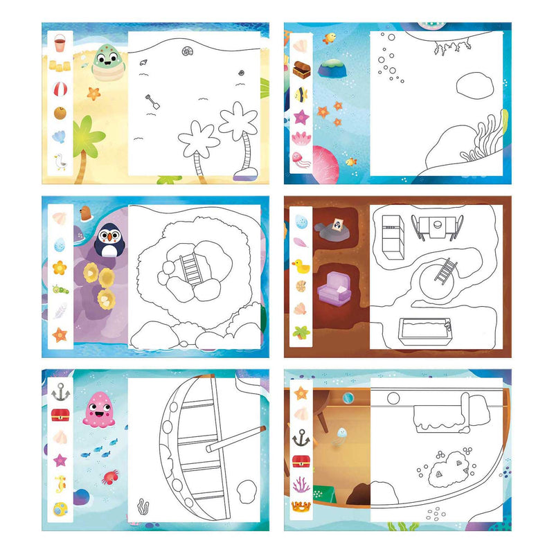 Load image into Gallery viewer, Jumbo water magic squishies zeedieren