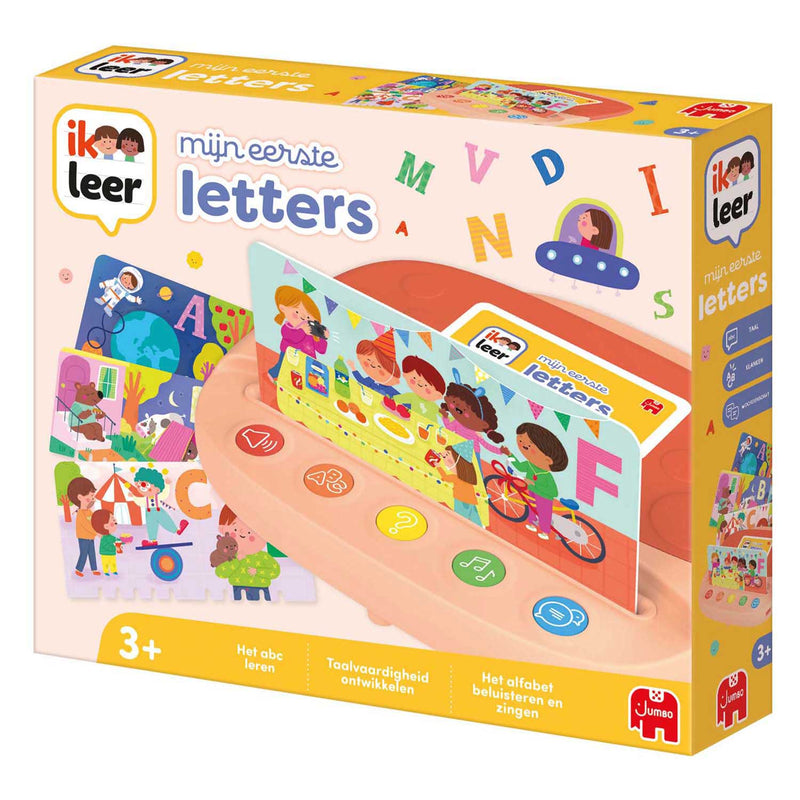 Afbeelding laden in galerijviewer, Ik leer - mijn eerste letters - vanaf 3 jaar - alfabet leren - educatief speelgoed