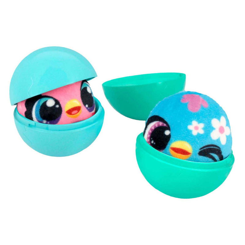 Afbeelding laden in galerijviewer, Funtasy family jumbo - - chick-a-boo - vanaf 3 jaar - interactieve knuffel - speelgoed met geluid - zingt, danst en legt kuikens