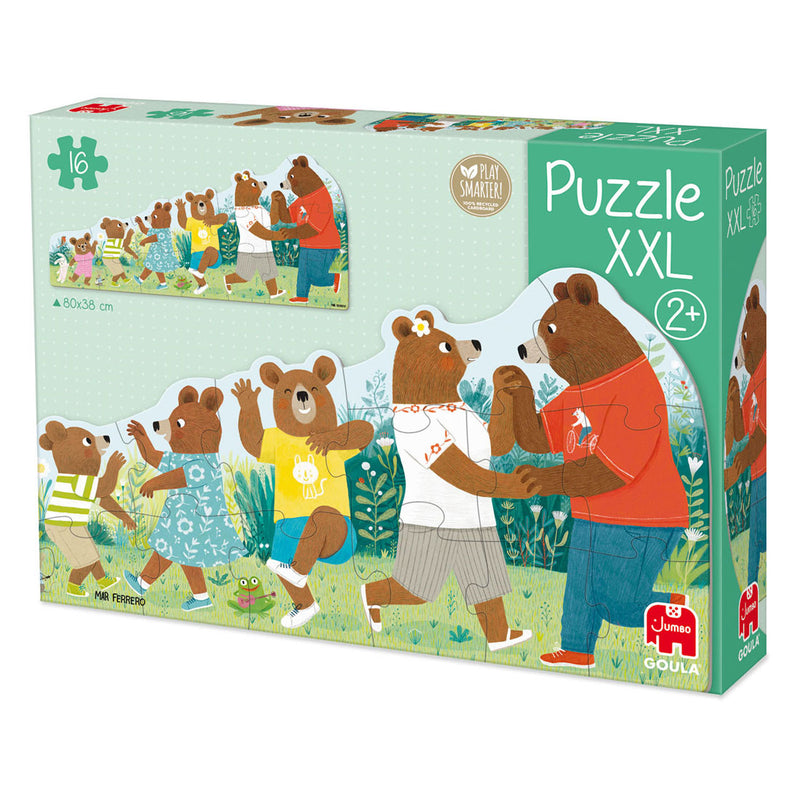 Afbeelding laden in galerijviewer, Goula jumbo puzzel xxl beren familie - 16st.
