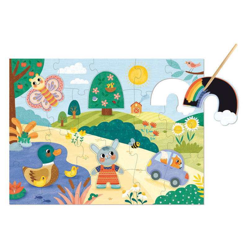 Chargez l'image dans la visionneuse de la galerie, Jumbo goula puzzel xxl magische kraspuzzel - 27st.