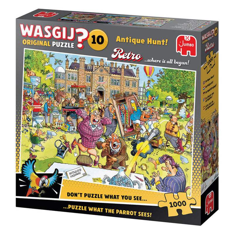 Afbeelding laden in galerijviewer, Jumbo wasgij retro original 10 - antiekjacht! - 1000st.
