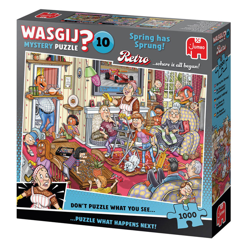 Laden Sie das Bild in Galerie -Viewer, Jumbo wasgij retro mystery 10 - de voorjaars-schoonmaak! - 1000st.