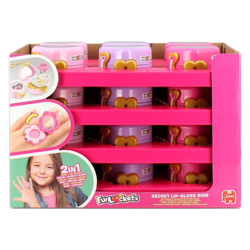 Chargez l'image dans la visionneuse de la galerie, Jumbo funlockets geheime lipgloss ring februari