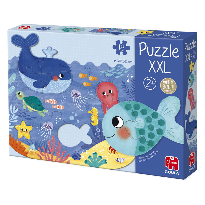 Afbeelding laden in galerijviewer, Goula jumbo puzzel xxl oceaan - 18st.