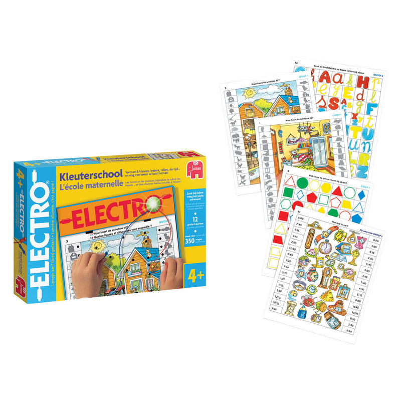 Afbeelding laden in galerijviewer, Electro jumbo kleuterschool educatief spel