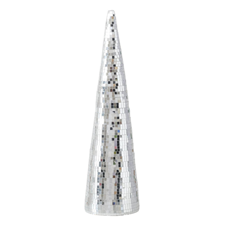 Laden Sie das Bild in Galerie -Viewer, Boltze home kerstboom disco spiegelglas h39cm