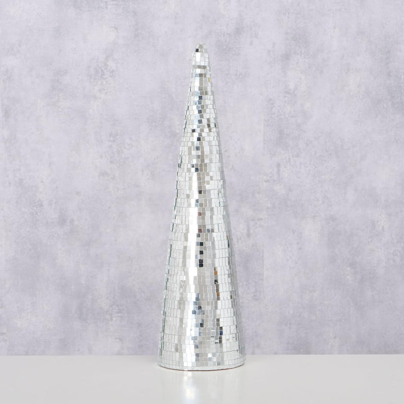 Laden Sie das Bild in Galerie -Viewer, Boltze home kerstboom disco spiegelglas h39cm