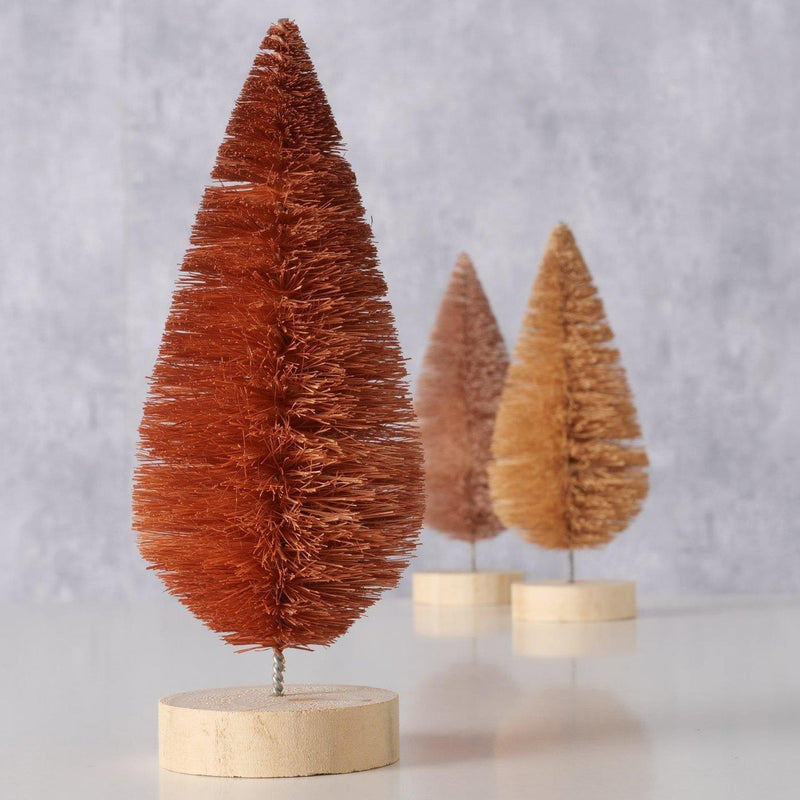 Laden Sie das Bild in Galerie -Viewer, Boltze home beeld kerstboom bruin h16cm