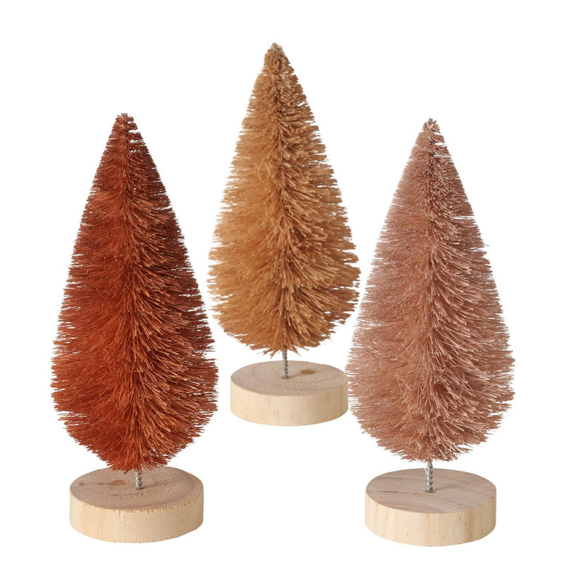 Laden Sie das Bild in Galerie -Viewer, Boltze home beeld kerstboom bruin h16cm