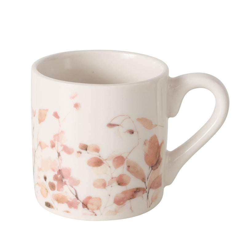 Afbeelding laden in galerijviewer, Boltze home espresso mok blad bernada h6cm keramiek
