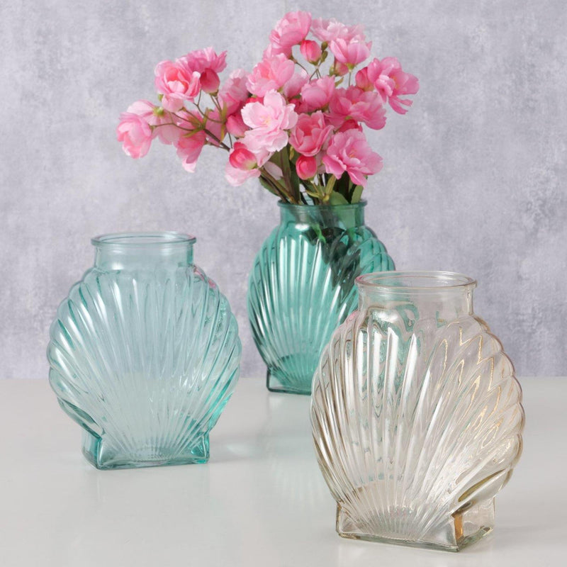 Laden Sie das Bild in Galerie -Viewer, Boltze home vaas coqua glas 16x10x18cm