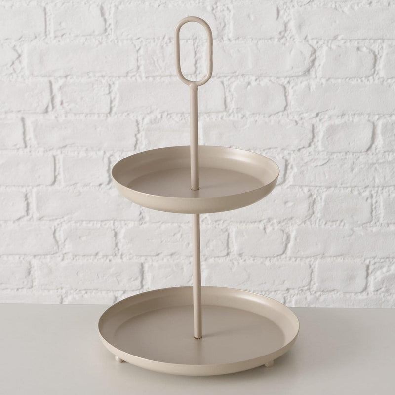 Laden Sie das Bild in Galerie -Viewer, Boltze home etagère gogo beige ø21xh34cm