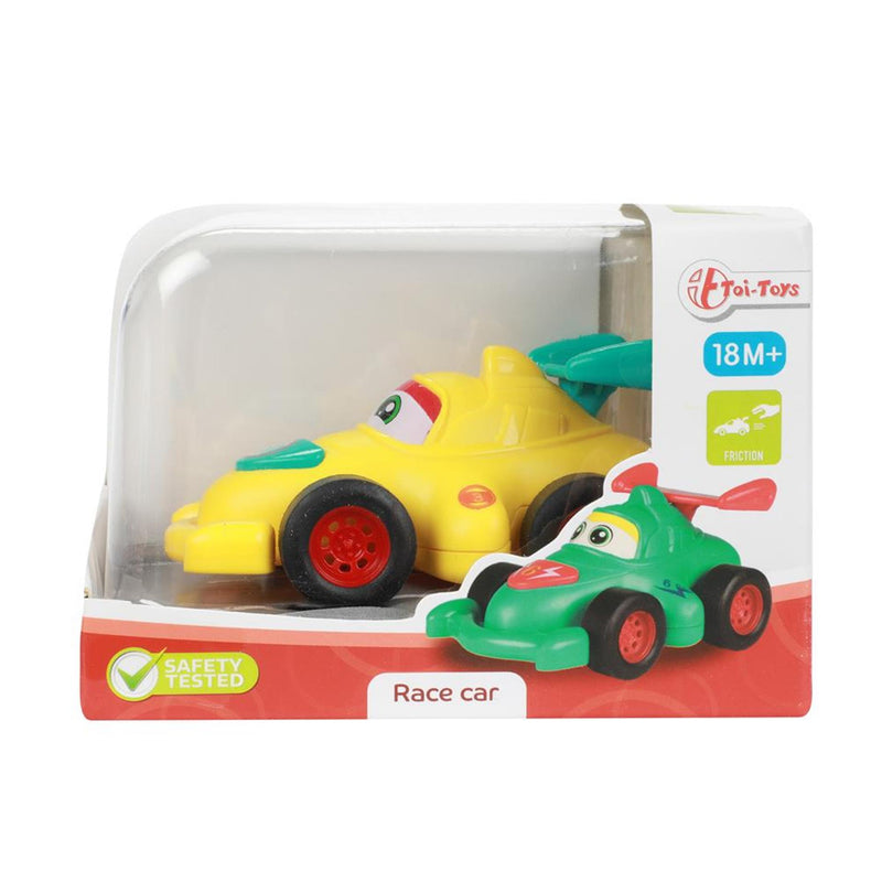 Afbeelding laden in galerijviewer, Toi-toys toi toys little stars raceauto cartoon met frictie