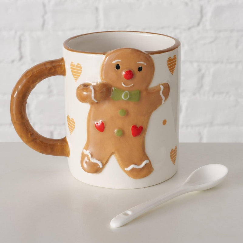 Laden Sie das Bild in Galerie -Viewer, Boltze home boltze jumbomok peperkoekman vrouw 520ml