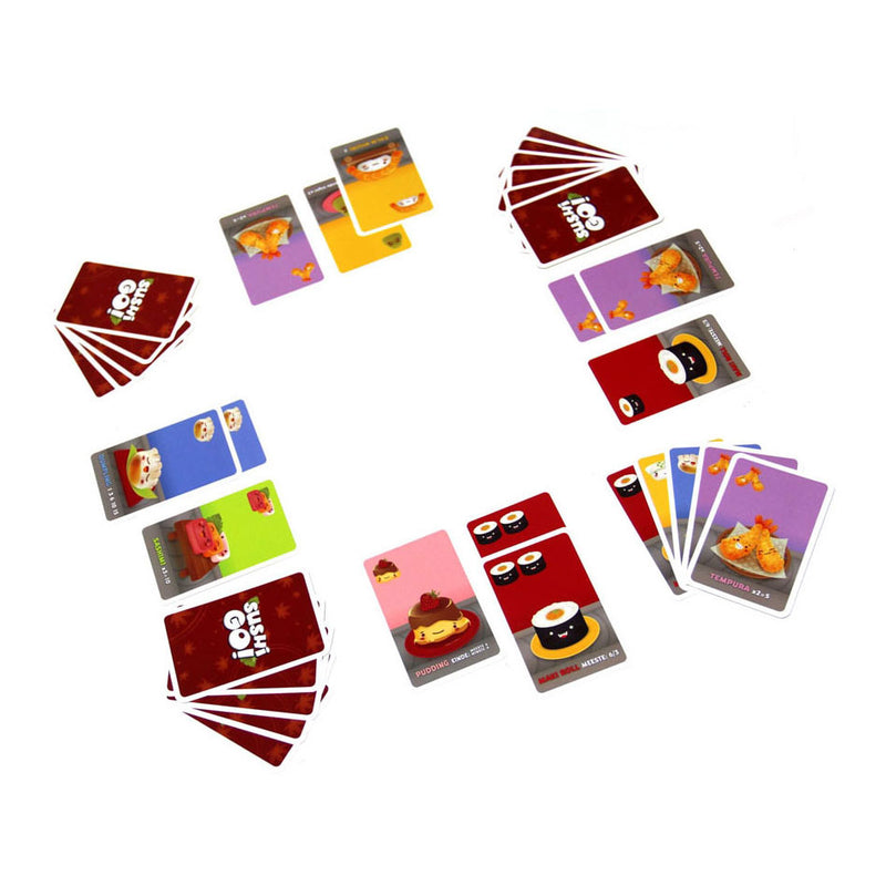 Afbeelding laden in galerijviewer, White goblin games sushi go kaartspel