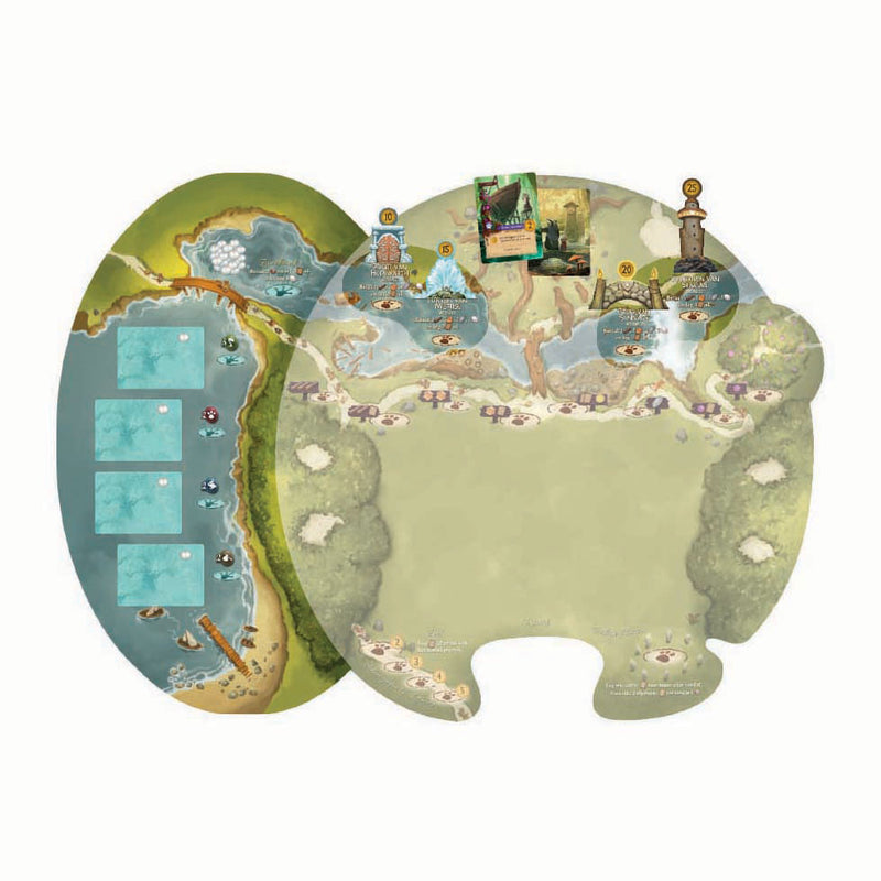 Afbeelding laden in galerijviewer, White goblin games - everdell: pearlbrook - familiespel - 1 tot 4 spelers - 60 minuten - vanaf 10 jaar