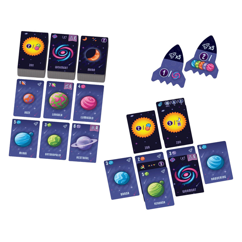 Chargez l'image dans la visionneuse de la galerie, White goblin games - point galaxy - kaartspel - 1 tot 5 spelers - 15 minuten - vanaf 10 jaar