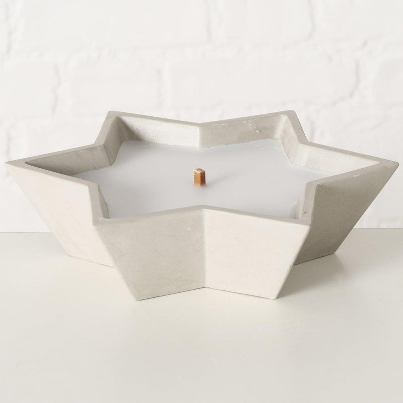 Cargue la imagen en el visor de la galería, Boltze home kaarsenpot ster ø14xh5cm