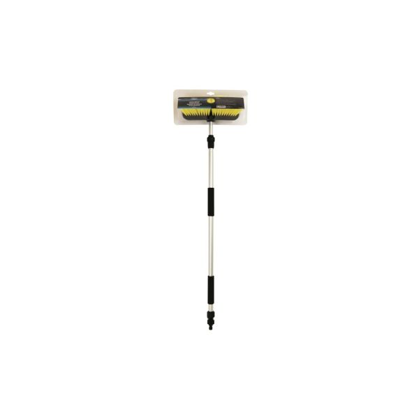 Load image into Gallery viewer, wasborstel met telescopische steel 95-160 cm geel