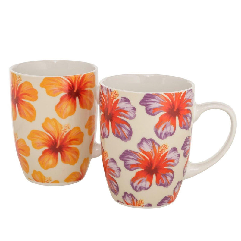 Load image into Gallery viewer, Boltze home mok hibiscus 330ml ø8x10,5cm
