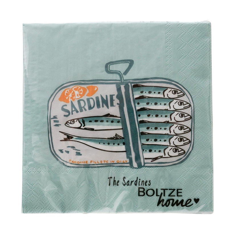Load image into Gallery viewer, Boltze home servetten sardine 16,5x3cm