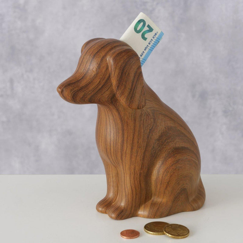 Chargez l'image dans la visionneuse de la galerie, Boltze home spaarpot hond h15cm keramiek