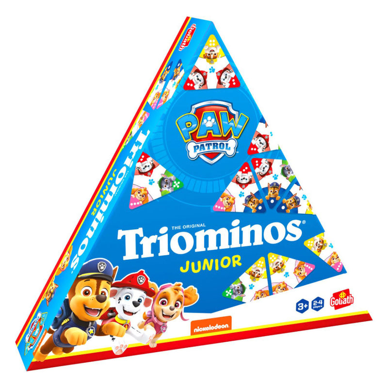 Afbeelding laden in galerijviewer, Goliath triominos junior paw patrol - bordspel - kinderspel - speel triominos met jouw favoriete paw patrol personage.