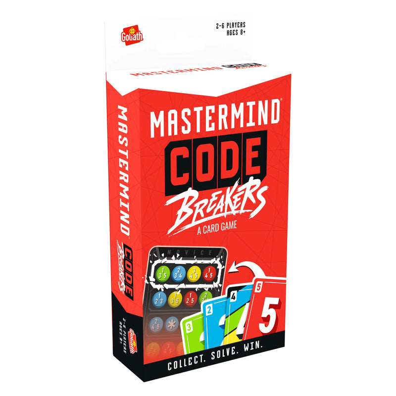 Afbeelding laden in galerijviewer, Goliath mastermind - code breakers - nederlandstalig kaartspel - 2-6 spelers