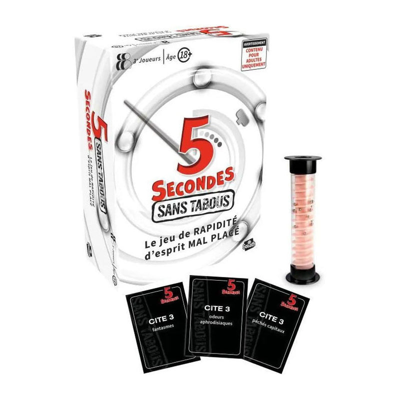 Cargue la imagen en el visor de la galería, Goliath games goliath 5 seconds gezelschapsspel uncensored - franstalig
