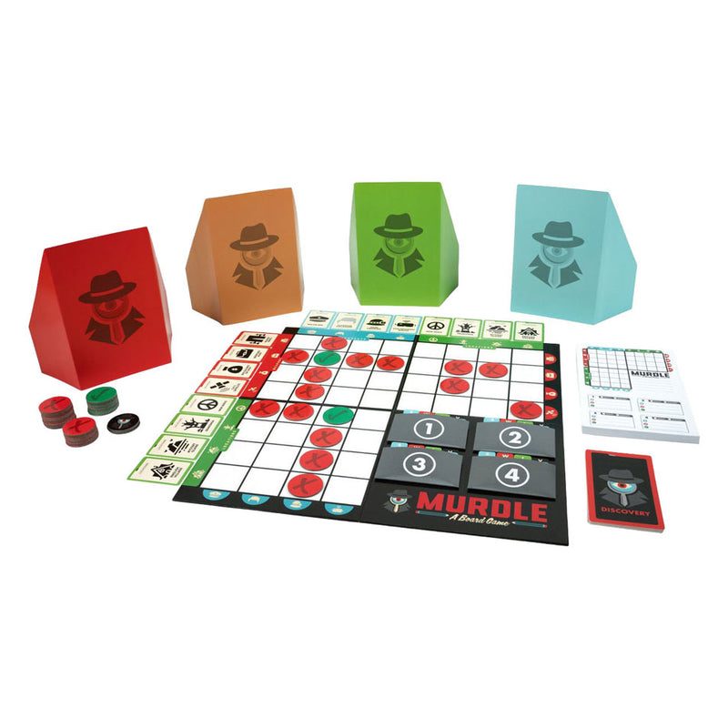 Chargez l'image dans la visionneuse de la galerie, Goliath murdle het bordspel - breinbreker - bordspel - crime spel - deductief redeneren - 2 tot 4 spelers