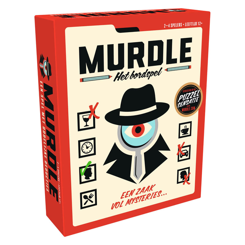 Chargez l'image dans la visionneuse de la galerie, Goliath murdle het bordspel - breinbreker - bordspel - crime spel - deductief redeneren - 2 tot 4 spelers