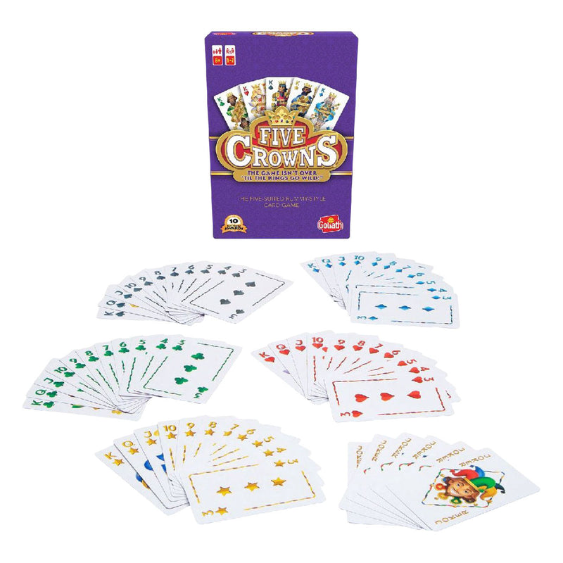 Afbeelding laden in galerijviewer, Goliath five crowns - kaartspel - familiespel - strategiespel